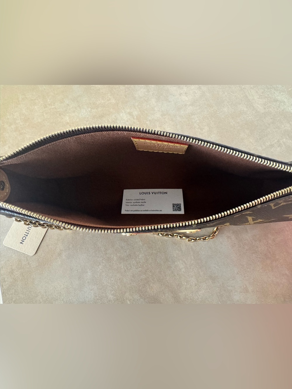 Louis Vuitton Pochette Eva M13567 *NWT* - Picture 13 of 15